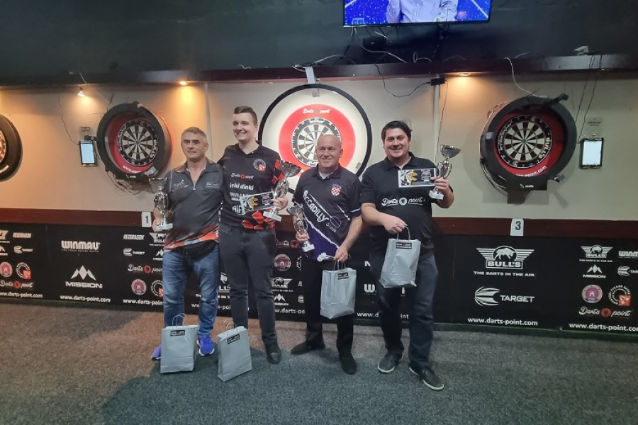 Filip Ljubenko - prvak Darts point lige - sezona 2021/2022