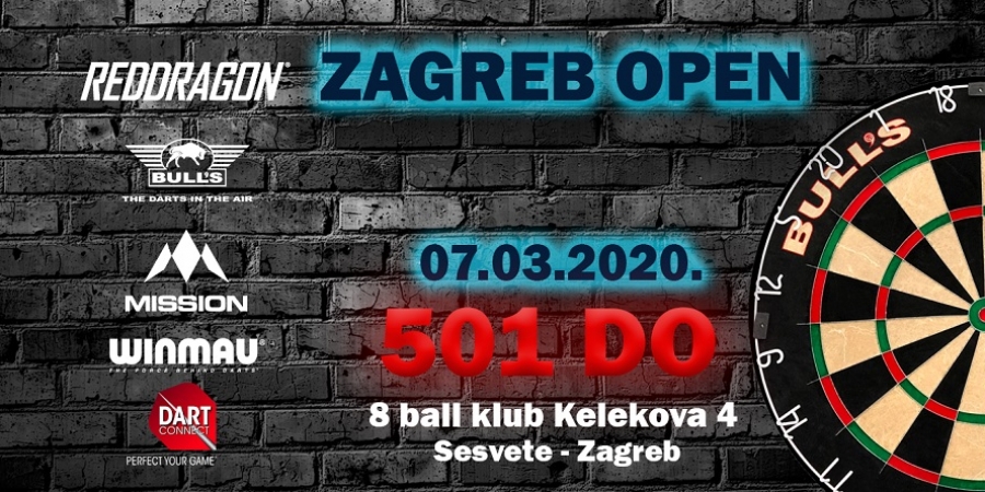 Darts point ZAGREB OPEN 2020