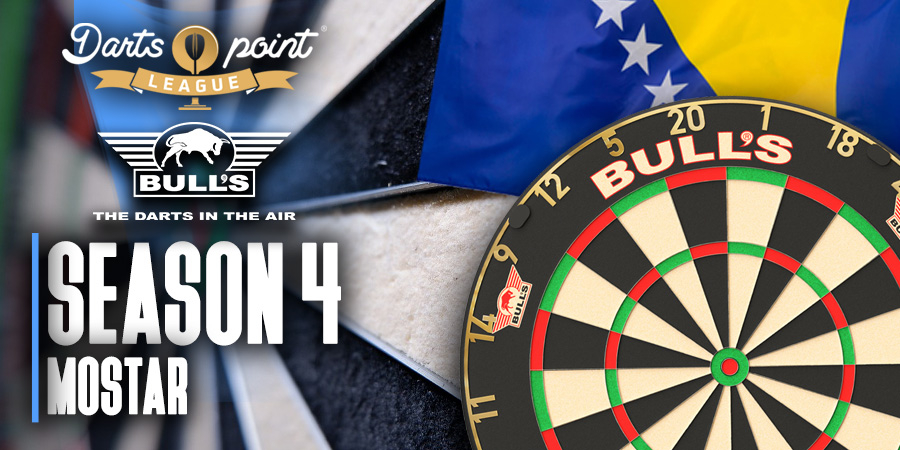 Darts point Bull's liga: BiH - Mostar - SEZONA 4