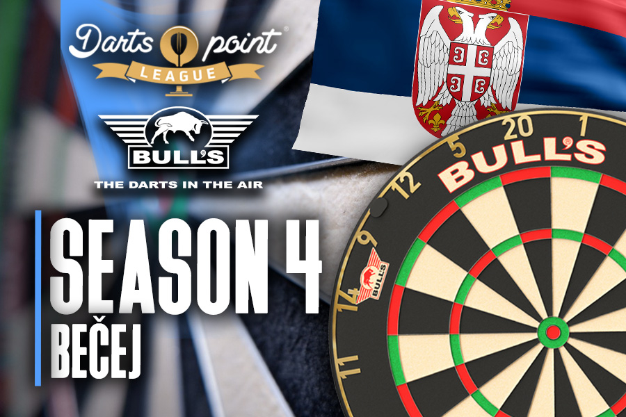 Darts point Bull's liga: Srbija - Bečej - SEZONA 4