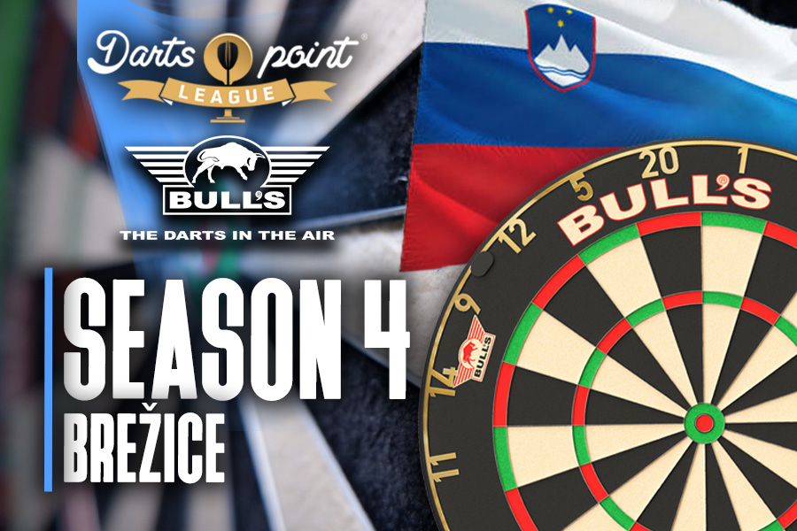 Darts point Bull's liga: Slovenija - Brežice - SEZONA 4