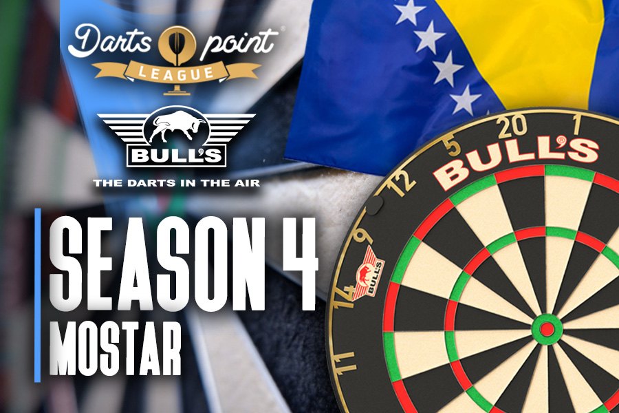 Darts point Bull's liga: BiH - Mostar - SEZONA 4