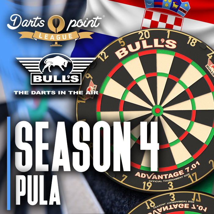 Darts point Bulls liga: Hrvatska - Split - SEZONA 4