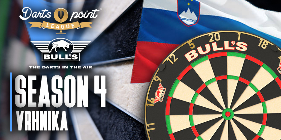 Darts point Bull's liga: Slovenija - Vrhnika - SEZONA 4