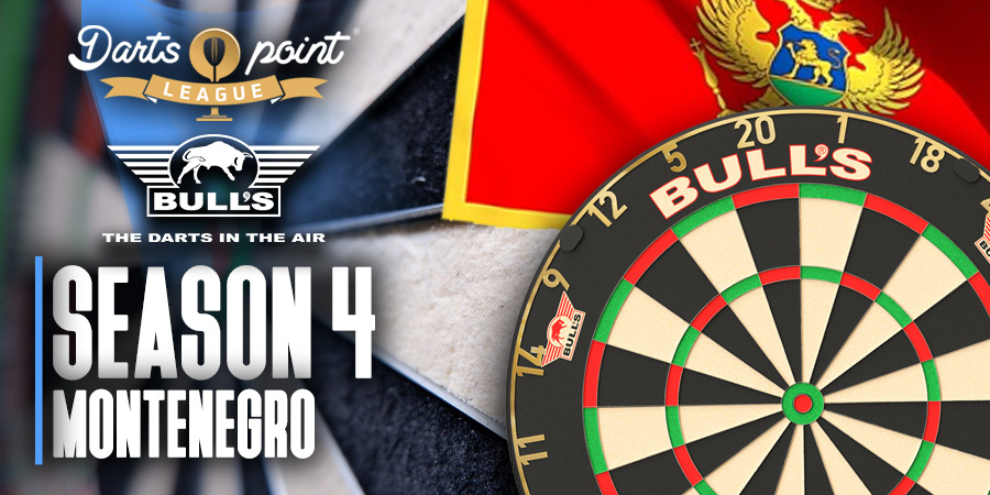 Darts point Bull's liga Crna Gora - Sezona 4