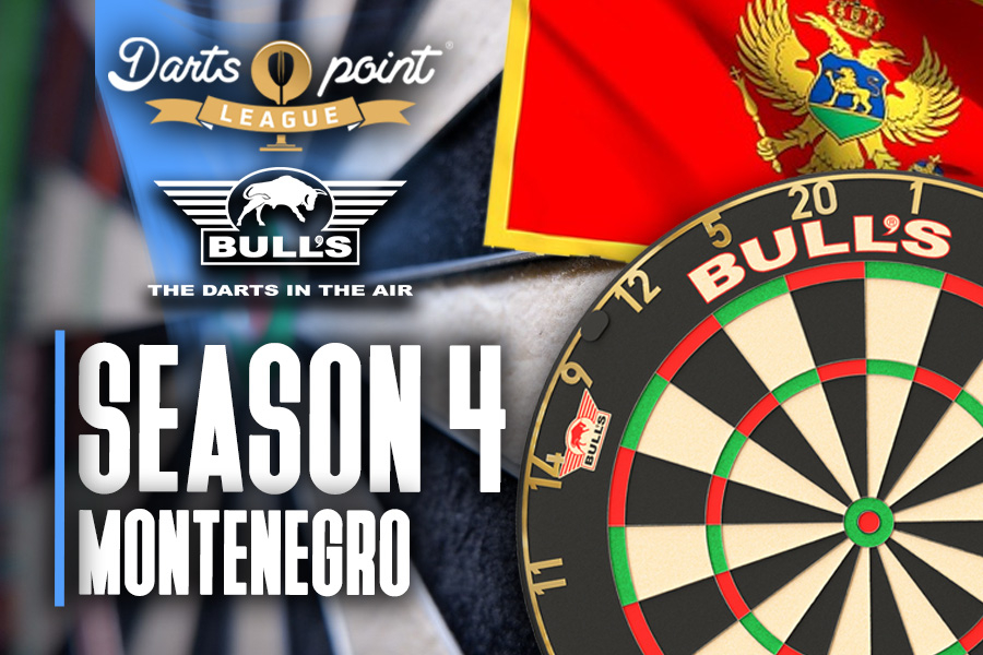 Darts point Bull's liga Crna Gora - Sezona 4
